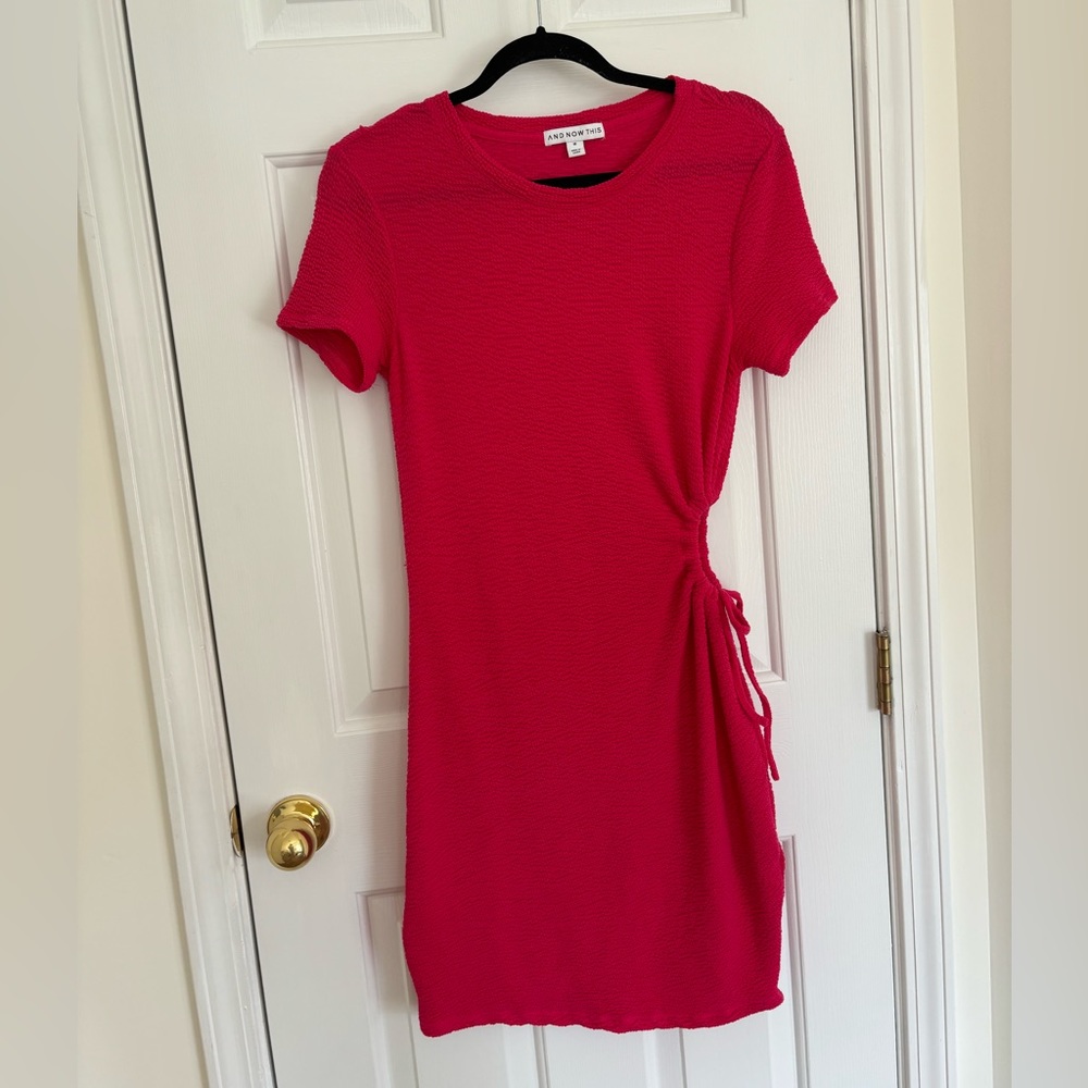 And now‎ this- macys pink dress with cutout
